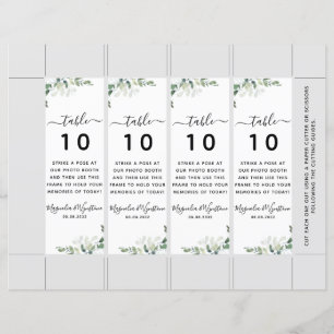 Eucalyptus Wedding Photo Booth Mesa