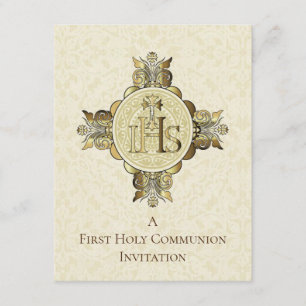 Eucarista católico Primeiro Convite Comunitário Sa