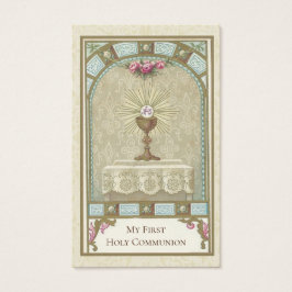 EUCHARISTA DE PRIMEIRA COMUNICAÇÃO HOLY EM ALTAR