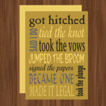 Eufemismos casamentos Engraçado Convite à Festa de