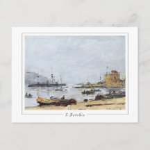Eugène Boudin #478-2 - Cartão Postal de Arte