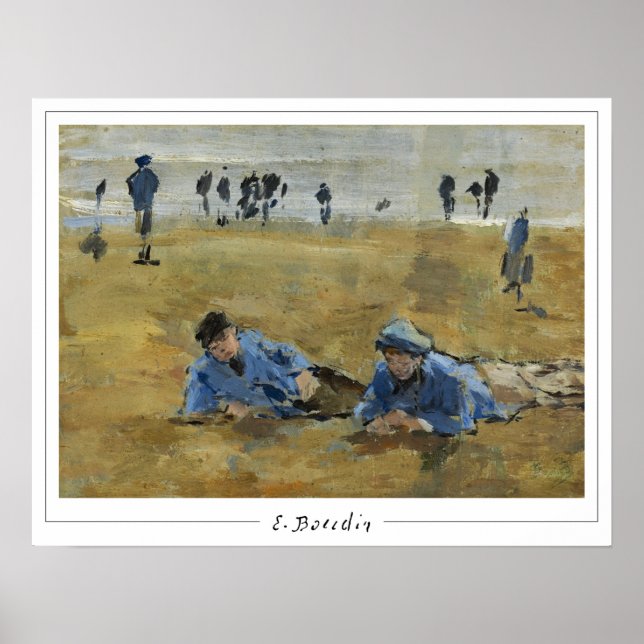 Eugène Boudin Zedign Art Poster nº 295-2 (Frente)