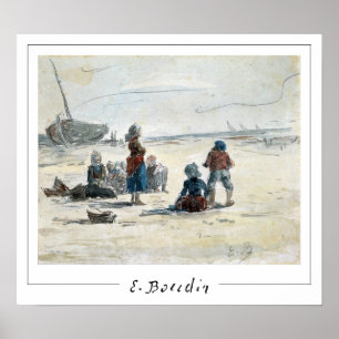 Eugène Boudin Zedign Art Poster nº 4