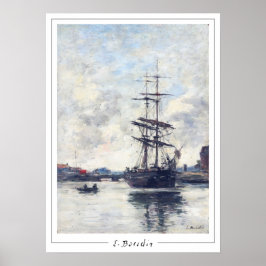 Eugène Boudin Zedign Art Poster nº 418-2