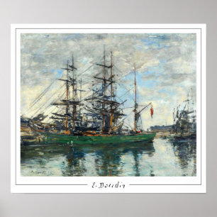 Eugène Boudin Zedign Art Poster nº 8