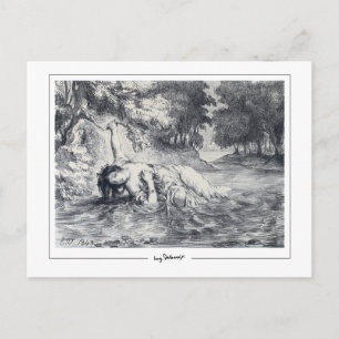 Eugène Delacroix #245 - Cartão Postal de Arte Fina