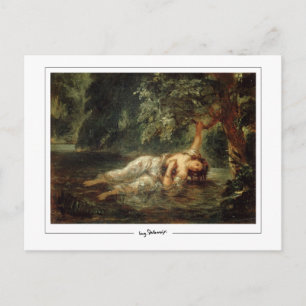 Eugène Delacroix #47 - Cartão Postal de Arte Fina