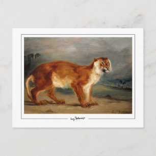 Eugène Delacroix #491 - Cartão Postal de Arte