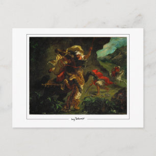 Eugène Delacroix #5 - Cartão Postal de Arte Fina