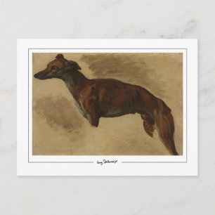 Eugène Delacroix #601 - Cartão Postal de Arte Erud