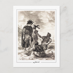 Eugène Delacroix #621 - Cartão Postal de Arte Fina