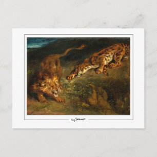Eugène Delacroix #637 - Cartão Postal de Arte Fina