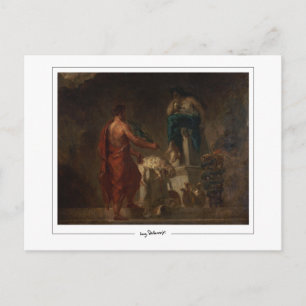 Eugène Delacroix #684 - Cartão Postal de Arte