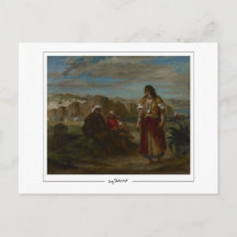 Eugène Delacroix #756 - Cartão Postal de Arte Fina