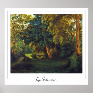 Eugène Delacroix Zedign Art Poster nº 123