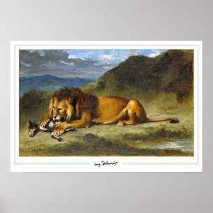 Eugène Delacroix Zedign Art Poster nº 157