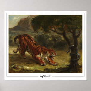 Eugène Delacroix Zedign Art Poster nº 16