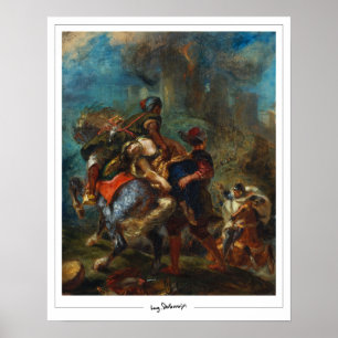 Eugène Delacroix Zedign Art Poster nº 3