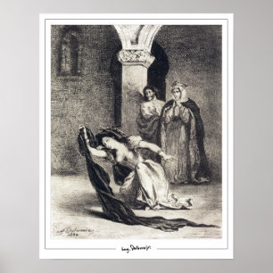 Eugène Delacroix Zedign Art Poster nº 400