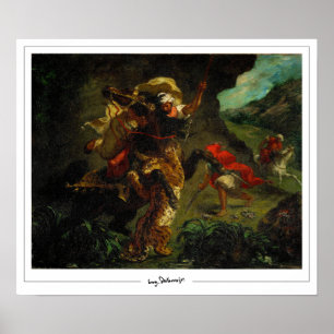 Eugène Delacroix Zedign Art Poster nº 5