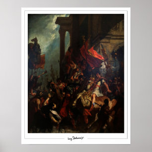 Eugène Delacroix Zedign Art Poster nº 560