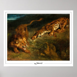Eugène Delacroix Zedign Art Poster nº 637