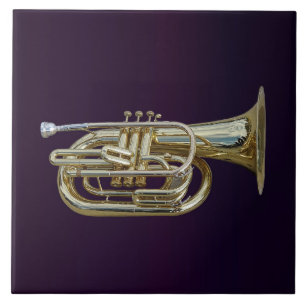 Euphonium de latão de ouro