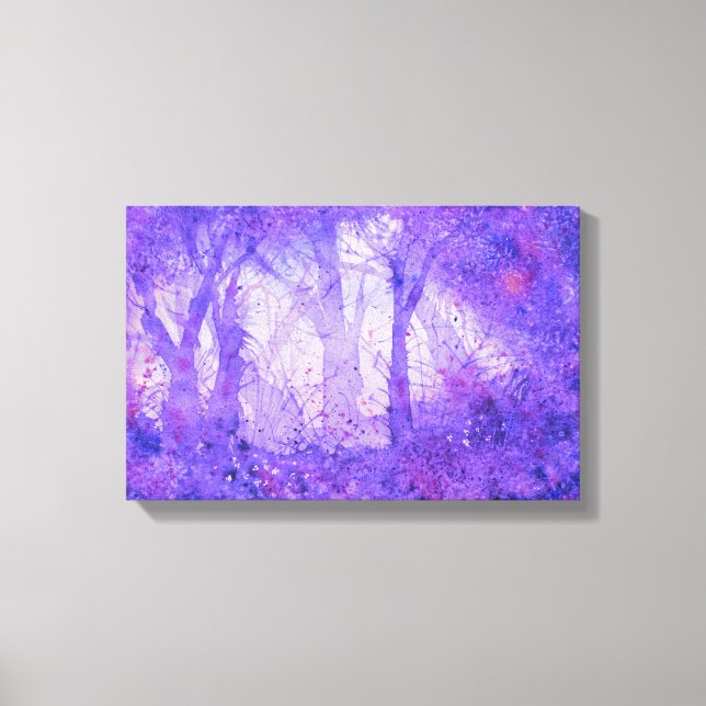 Euphoric Wilds Watercolor Impressão (Frente)