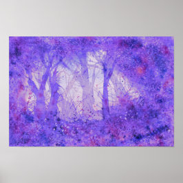 Euphoric Wilds Watercolor Impressão