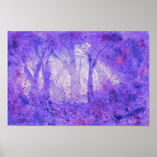 Euphoric Wilds Watercolor Impressão