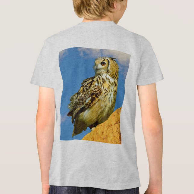 Eurasian eagle owl  (Verso)