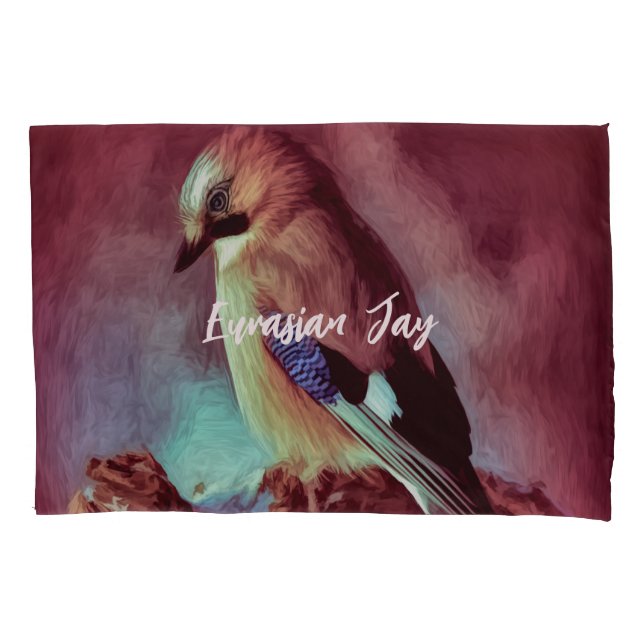 Eurasian Jay (Garrulus glandarius) (Frente)