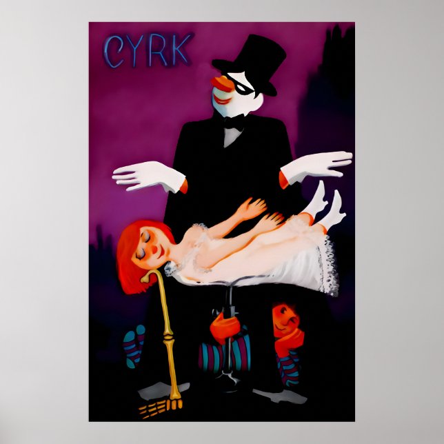 Euro Circ Magic act Promo Poster Print 1 (Frente)