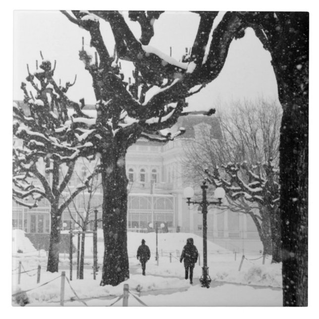 Europa, Áustria, Salzburgo. Inverno, (Frente)