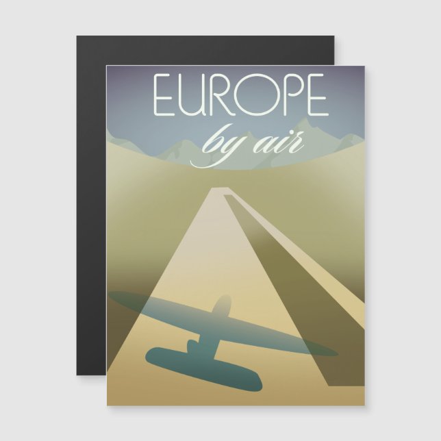 Europa de Avião (Frente/Verso)