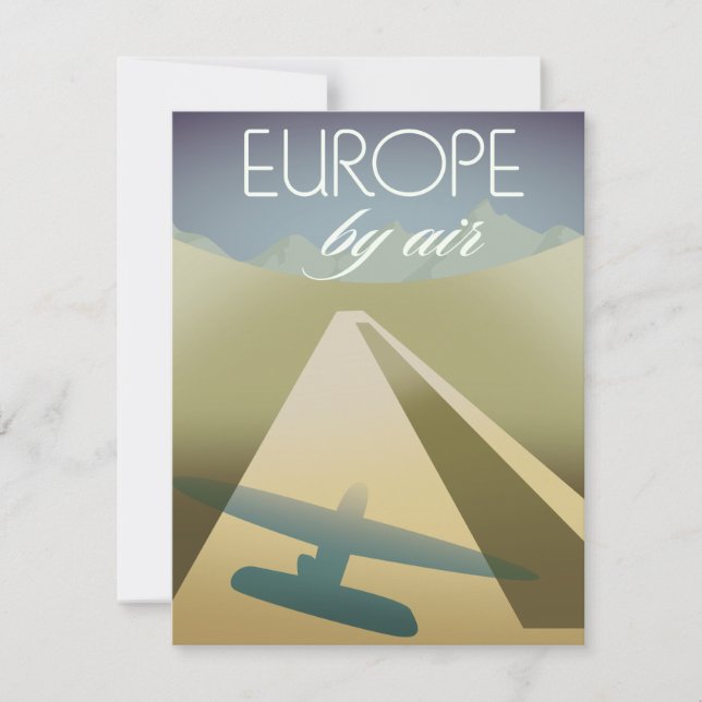 Europa De Avião (Frente)