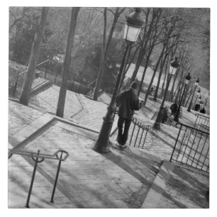 Europa, França, Paris, Montmartre: Manhã em
