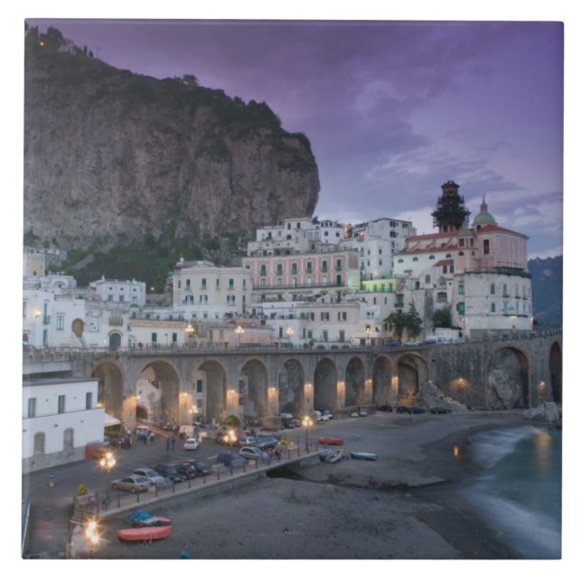 Europa, Itália, Campânia (Costa Amalfi) Atrani: (Frente)