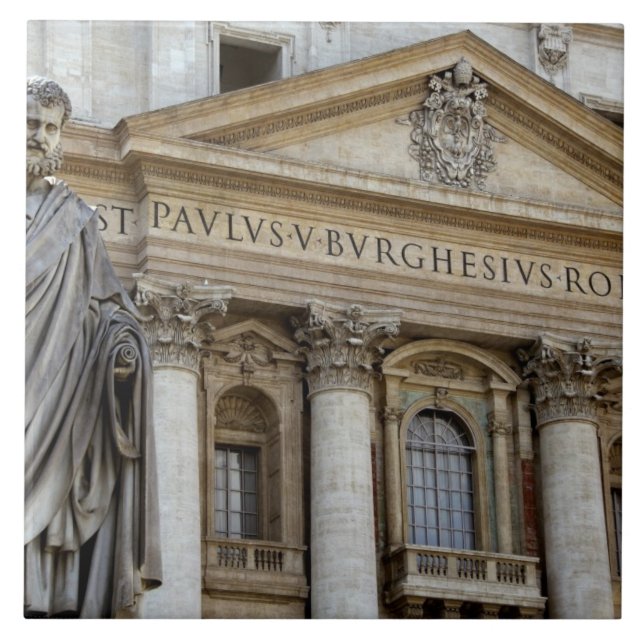 Europa, Itália, Roma. Rua, Basílica de Peter (tamb (Frente)