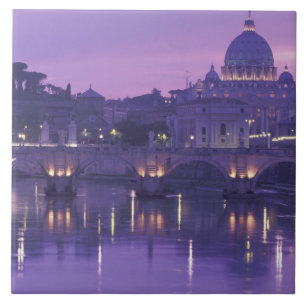 Europa, Itália, Roma. São Pedro e Ponte Sant