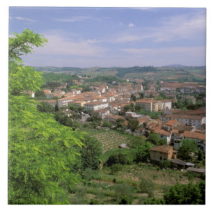 Europa, Itália, Toscana, Certaldo. Colina medieval