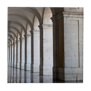 Europa, Portugal, Lisboa. Colunas do Arcada