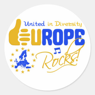 Europa Rocks! adesivos - escolha o estilo