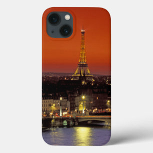 Europe, France, Paris. Sunset view of Eiffel