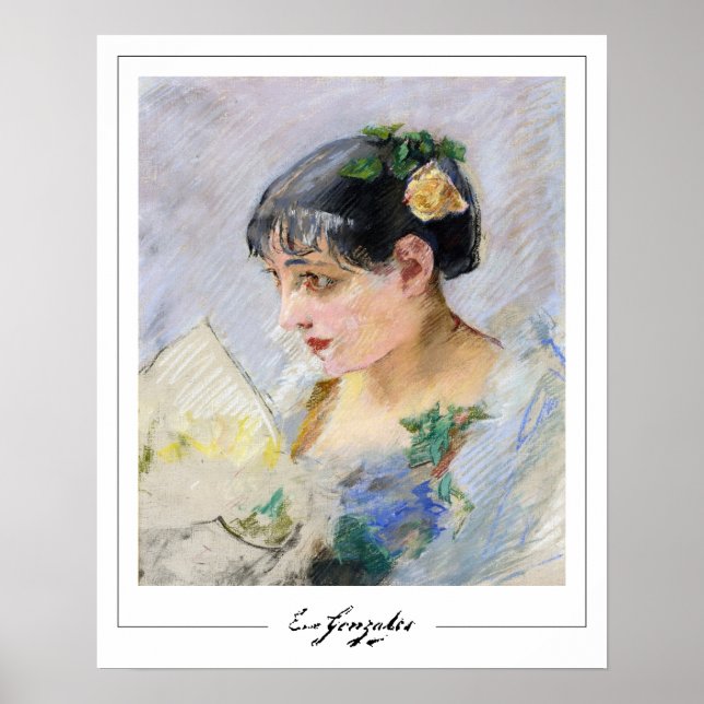 Eva Gonzalès Zedign Art Poster nº 70 (Frente)