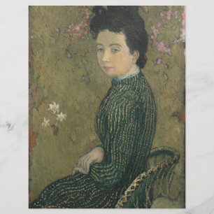 Eva Meurier em um Livro Verde sobre o Vestido