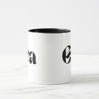 "EVA's Sip of Joy - 'EVA', caneca impressa
