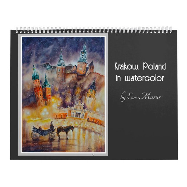 EVE Painted Krakow, Polônia Calendário (Capa)
