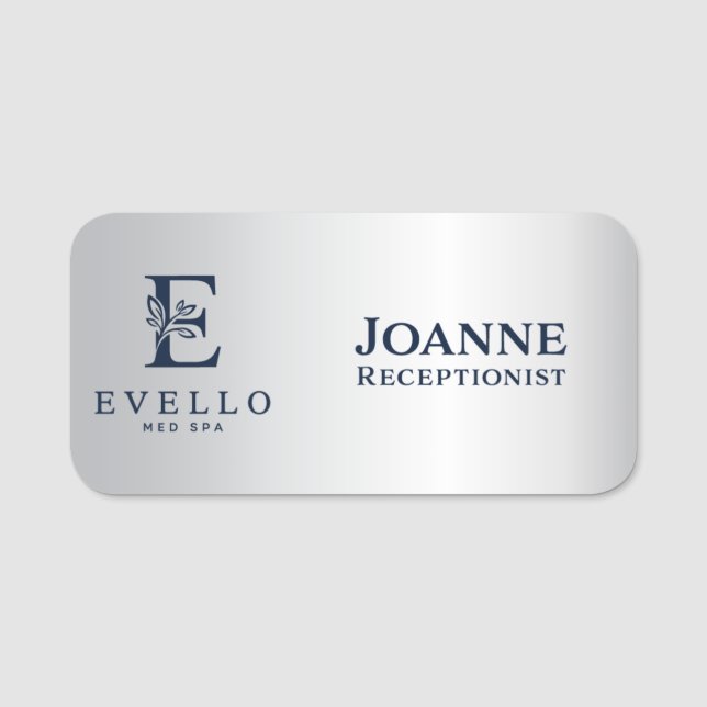 Evello Nome de etiqueta - Joanne (Frente)