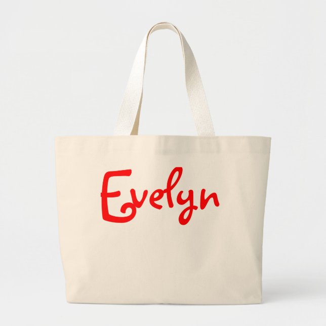 Evelyn - Bolsa de Canvas Jumbo (Frente)